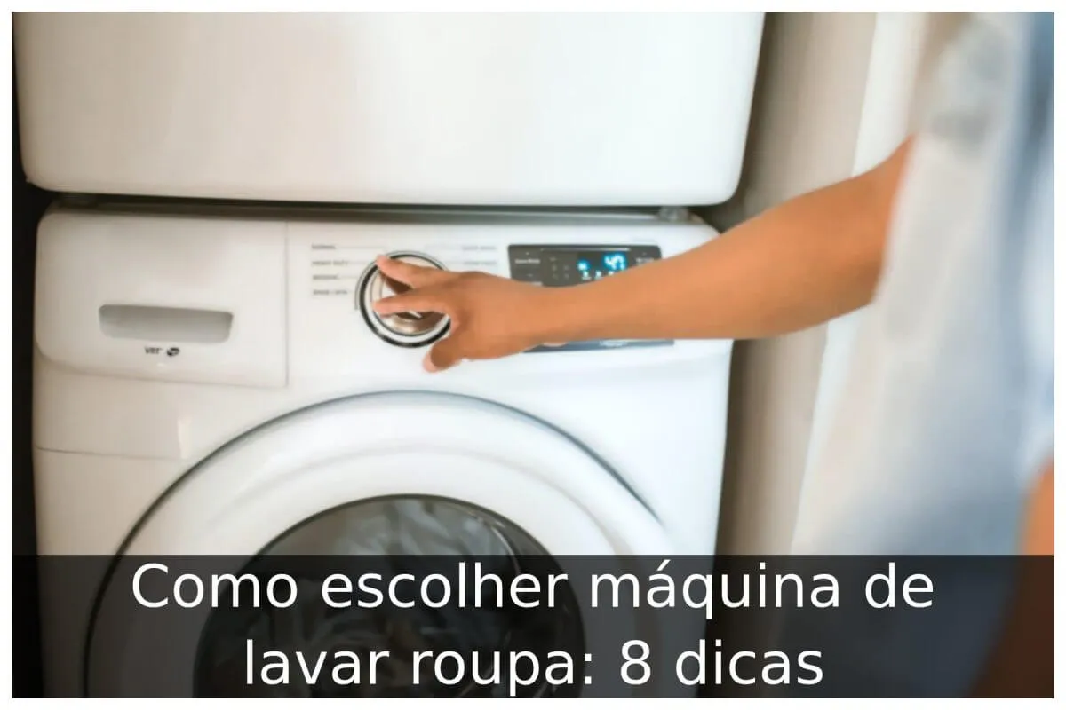 Como Escolher M Quina De Lavar Roupa Dicas Portal Til