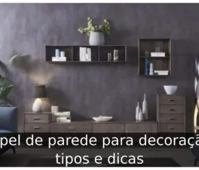 Papel de parede para decoração
