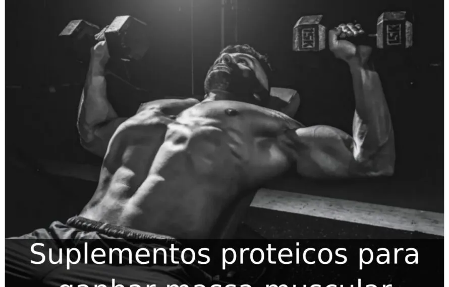 Suplementos proteicos para ganhar massa muscular Suplementos proteicos