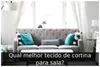 Qual melhor tecido de cortina para sala?
