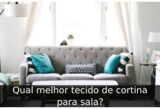 Qual melhor tecido de cortina para sala?