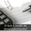 O que é fundo de desenvolvimento?