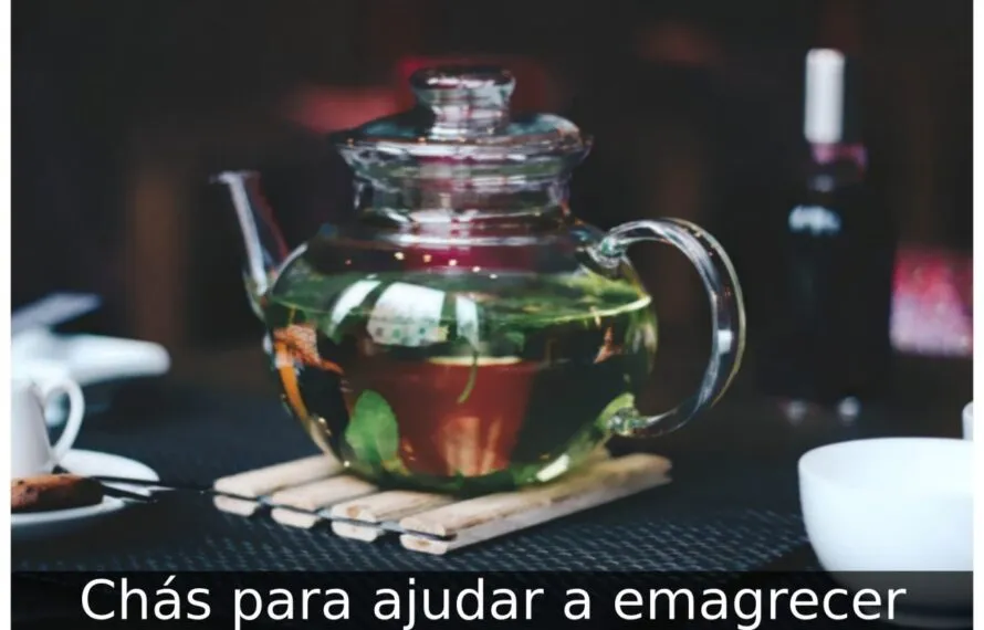 Chás para ajudar a emagrecer