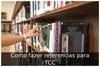 Como fazer referencias para TCC