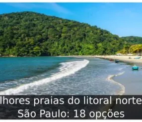 Melhores praias do litoral norte de São Paulo