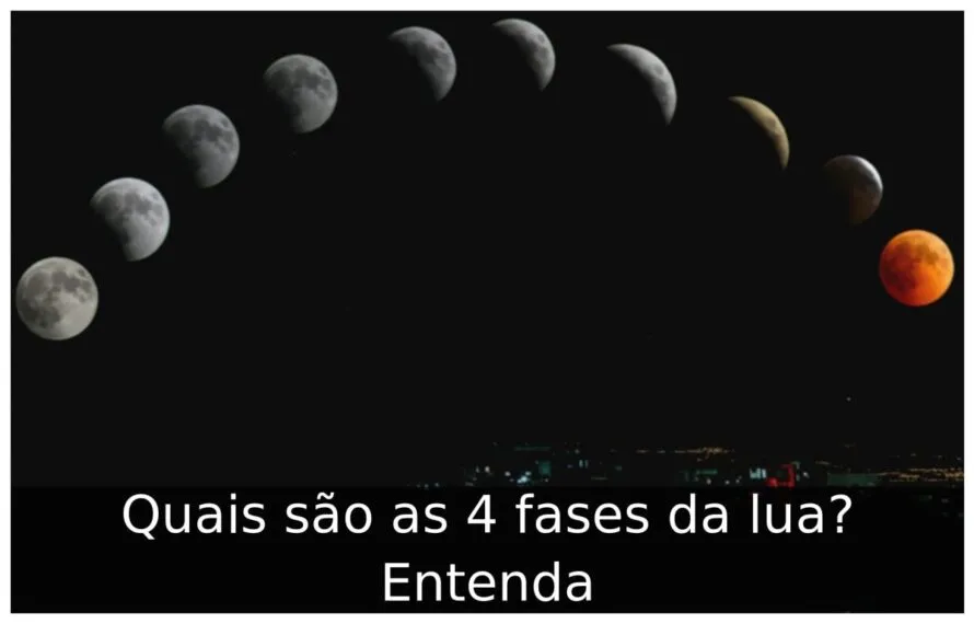 Quais são as fases da lua