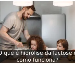 O que é hidrólise da lactose