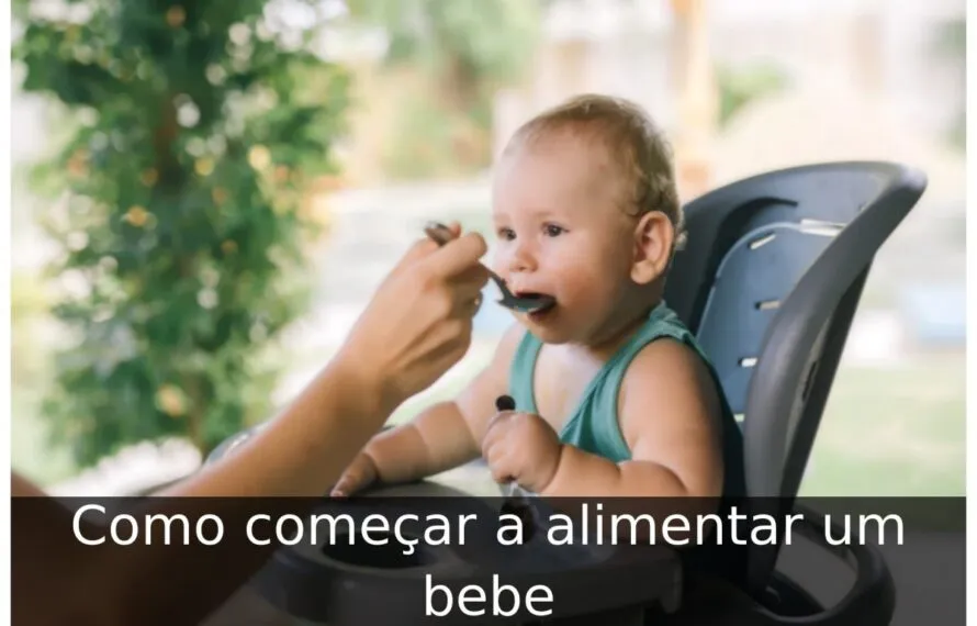 Como começar a alimentar um bebe Como começar a alimentar um bebe