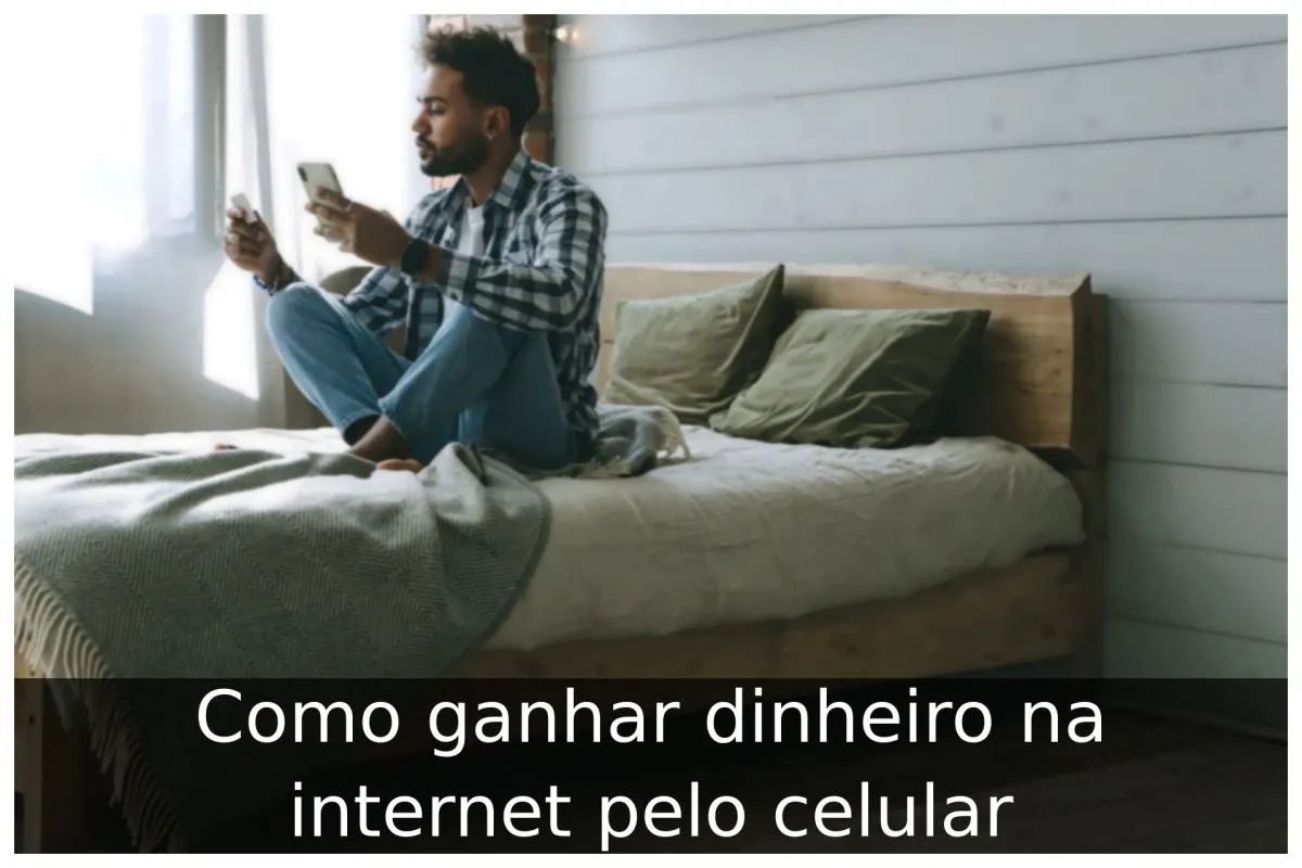 Como ganhar dinheiro na internet pelo celular Como ganhar dinheiro na internet pelo celular