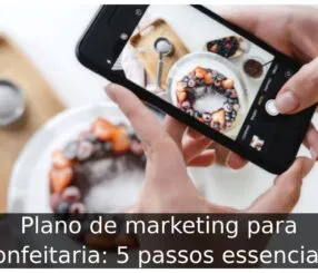 Plano de marketing para confeitaria