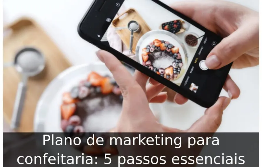 Plano de marketing para confeitaria