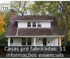 Casas pré fabricadas