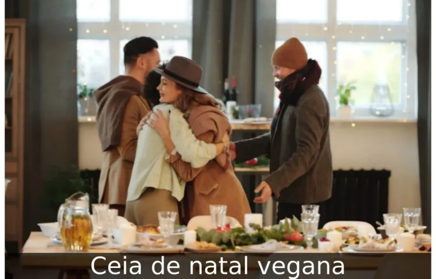 Ceia de natal vegana Ceia de natal vegana