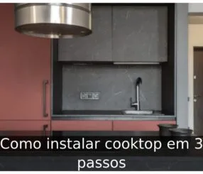Como instalar cooktop