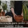 Decoração para jardim de inverno: 3 dicas