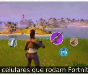 Celulares que rodam Fortnite