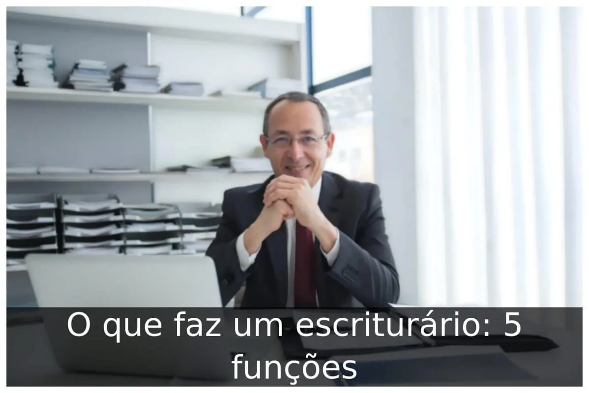 O que faz um escriturário: 5 funções - Portal Útil