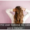 Como usar babosa no cabelo para crescer