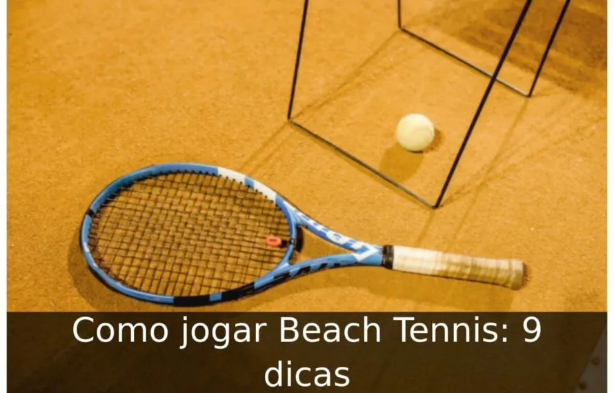 Como jogar Beach Tennis