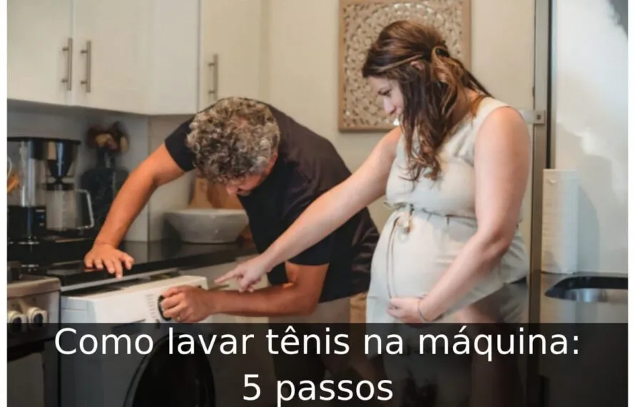 Como lavar tênis na máquina