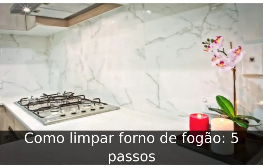 Como limpar forno de fogão
