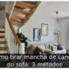 Como tirar mancha de caneta do sofá: 3 métodos