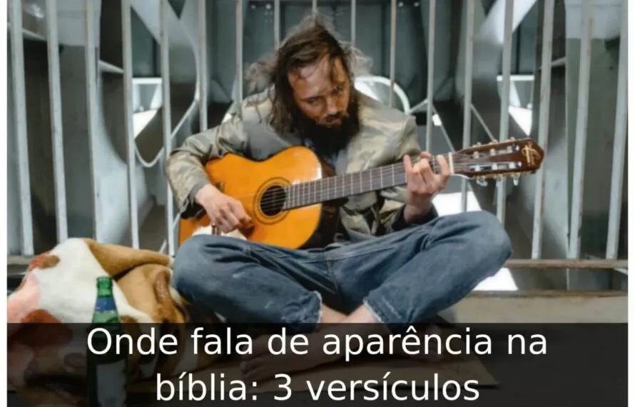 Onde fala de aparência na bíblia
