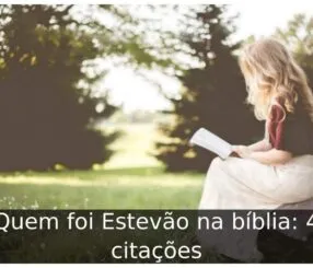 Quem foi Estevão na bíblia