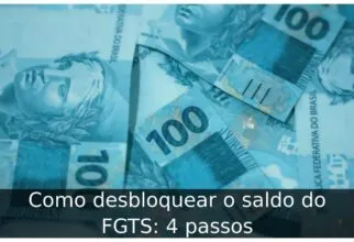Como desbloquear o saldo do FGTS: 4 passos