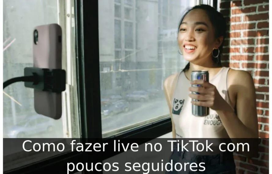 Como fazer live no TikTok com poucos seguidores