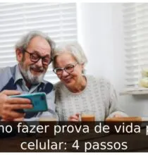 Como fazer prova de vida pelo celular: 4 passos