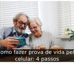 Como fazer prova de vida pelo celular