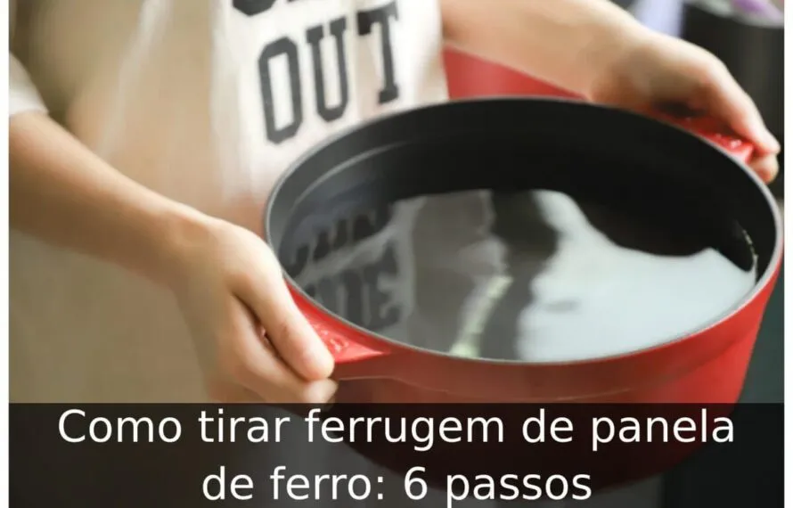 Como tirar ferrugem de panela de ferro