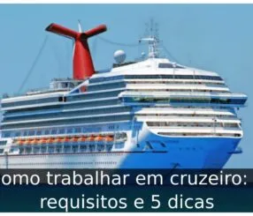 Como trabalhar em cruzeiro