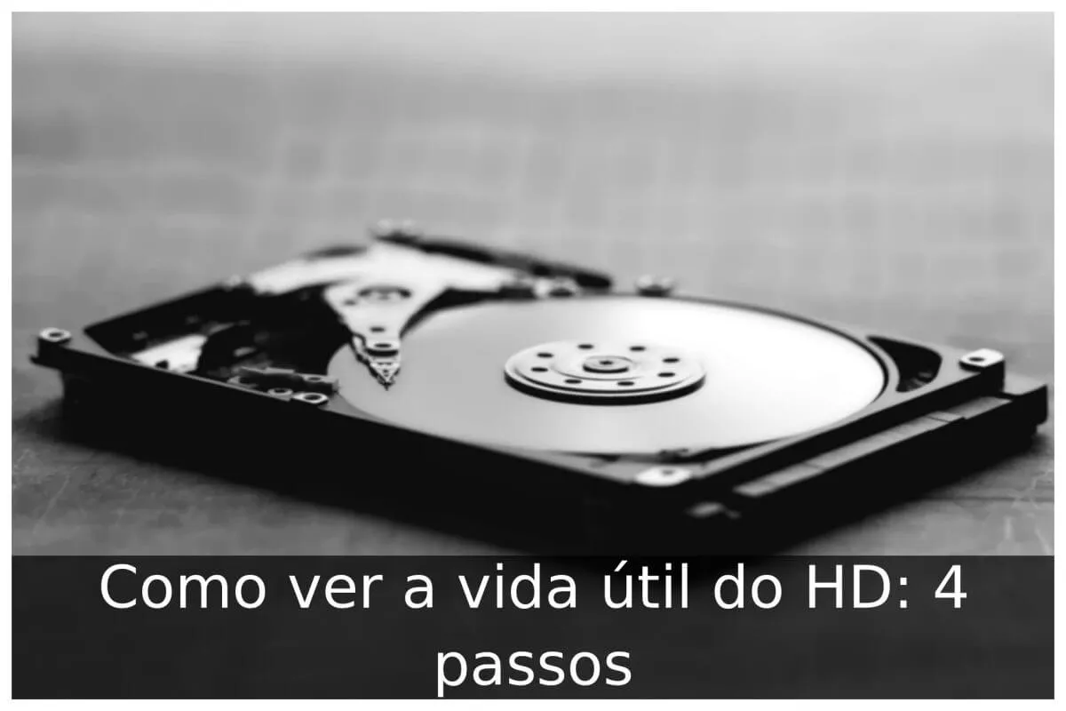 Como ver a vida útil do HD: 4 passos