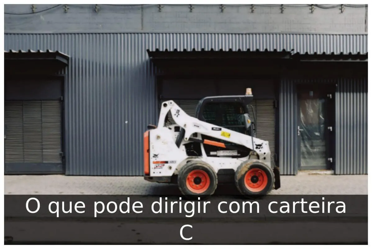 O que pode dirigir com carteira C