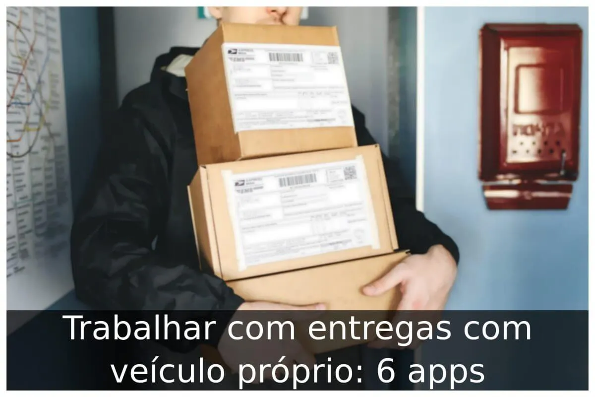 Trabalhar com entregas com veículo próprio: 6 apps - Portal Útil
