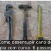 Como desentupir cano de pia com curva: 6 passos