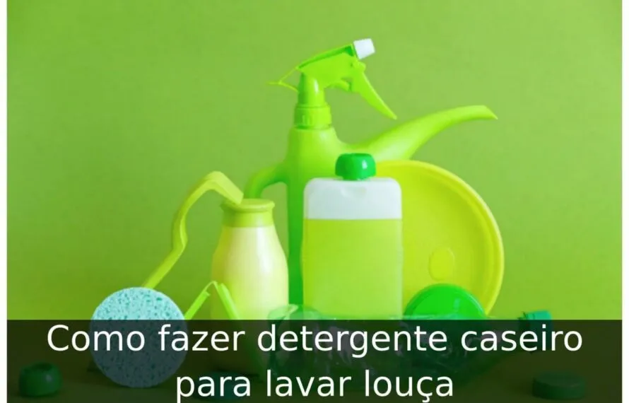 Como fazer detergente caseiro para lavar louça Como fazer detergente caseiro para lavar louça
