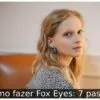 Como fazer Fox Eyes: 7 passos