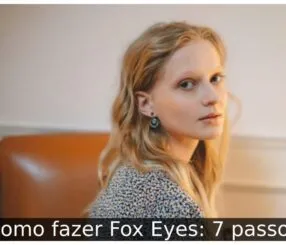 Como fazer Fox Eyes