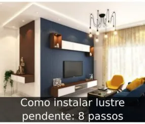Como instalar lustre pendente