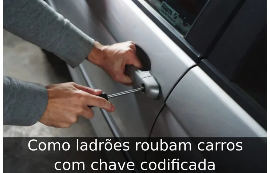 Como ladrões roubam carros com chave codificada Como ladrões roubam carros com chave codificada