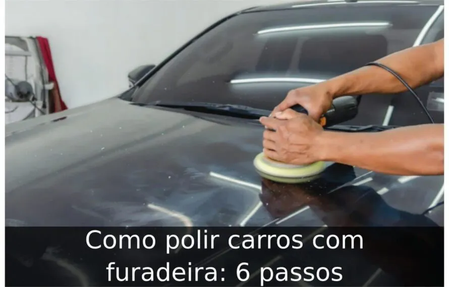 Como polir carros com furadeira