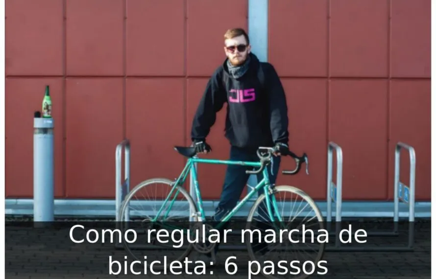 Como regular marcha de bicicleta: 6 passos Como regular marcha de bicicleta
