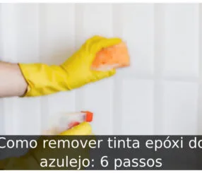 Como remover tinta epóxi do azulejo: 6 passos Como remover tinta epóxi do azulejo
