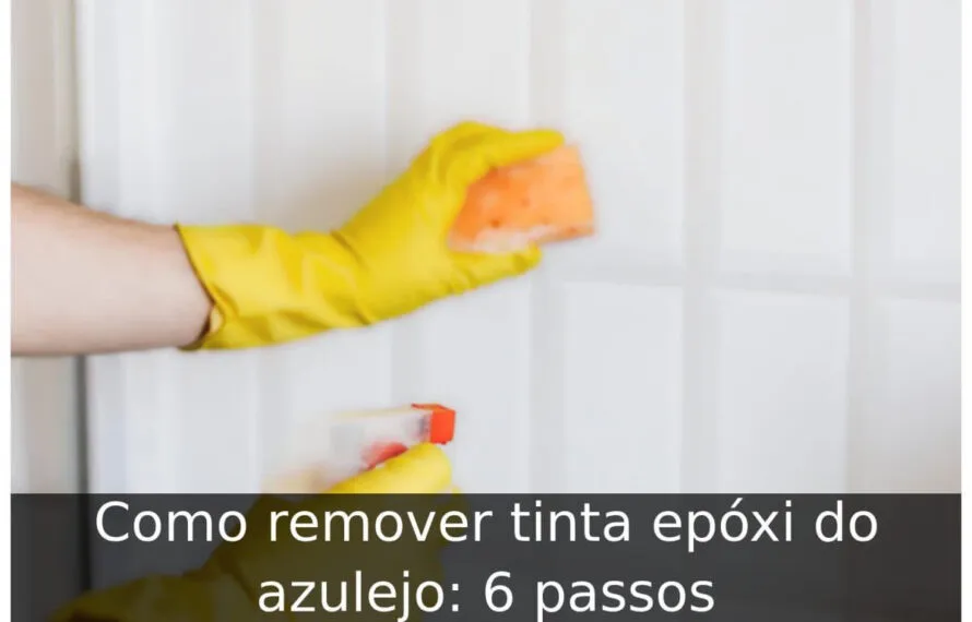 Como remover tinta epóxi do azulejo: 6 passos Como remover tinta epóxi do azulejo