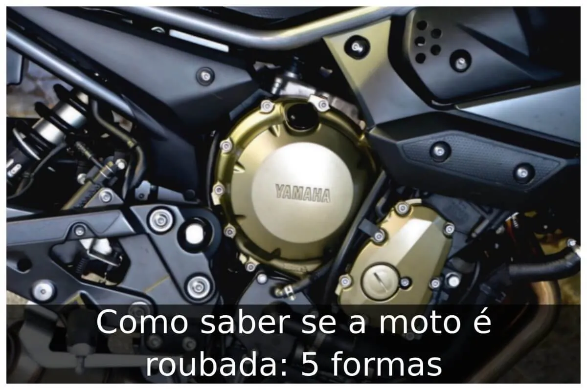 Como saber se a moto é roubada: 5 formas