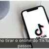 Como tirar o online do TikTok: 6 passos