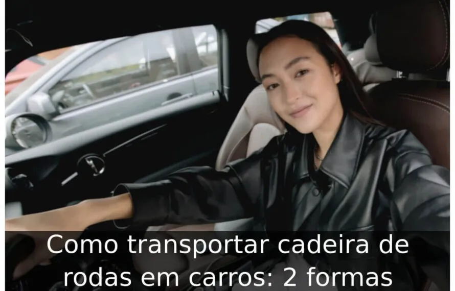 Como transportar cadeira de rodas em carros: 2 formas Como transportar cadeira de rodas em carros